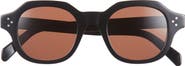 CELINE 3 Dots 48mm Round Sunglasses