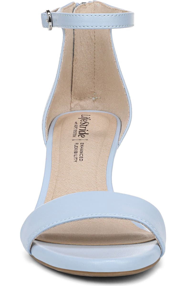 LifeStride Florence Ankle Strap Sandal, Alternate, color, Ice Blue