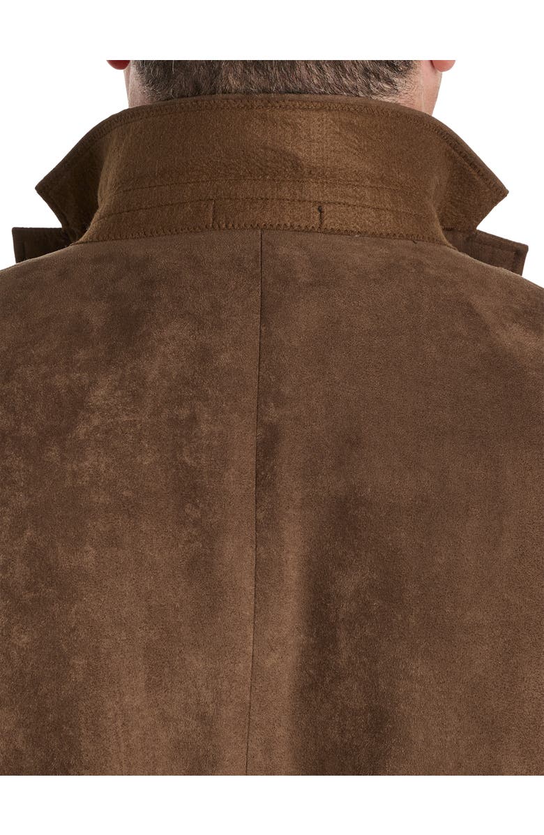Michael Kors Faux-Suede Sport Coat, Alternate, color, Camel