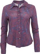 Lords of Harlech Scarlet Merino Wool Shirt