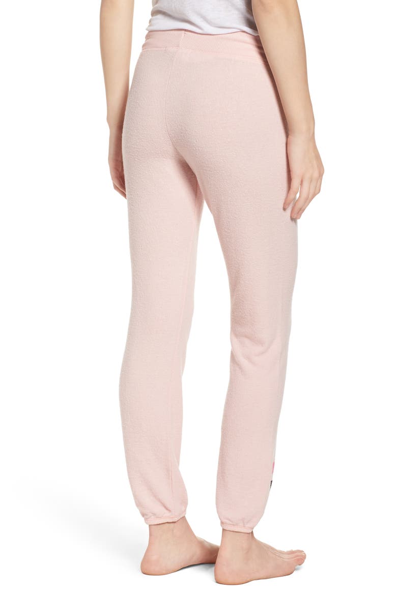 Heart & Arrow Sweatpants, Alternate, color, LIGHT ROSE