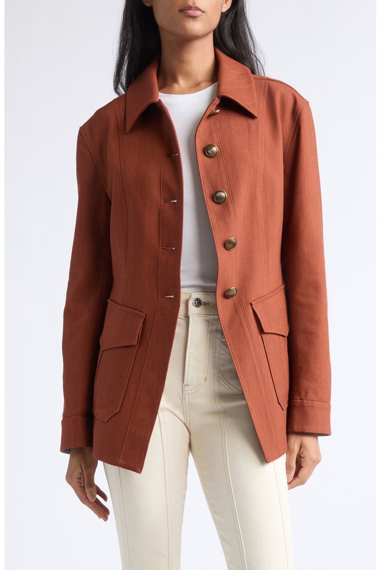 Laramie Dickey Jacket, Alternate, color, RUST