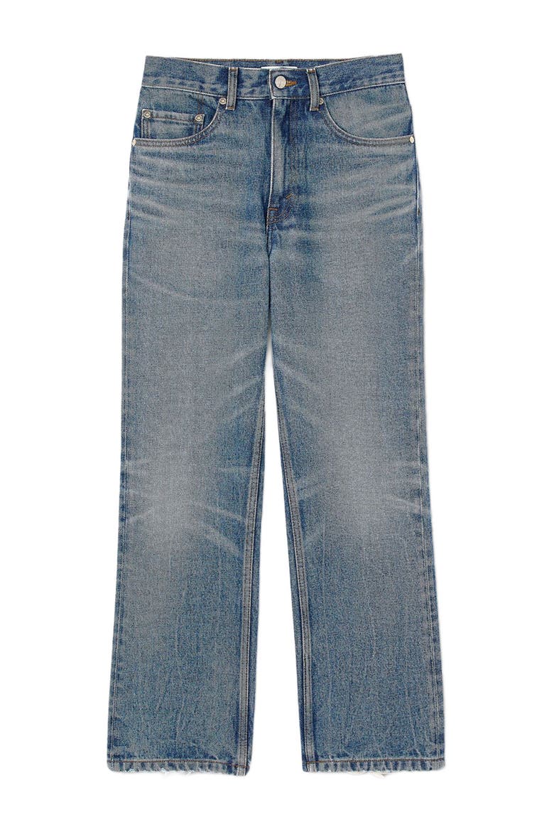 Faded jeans, Alternate, color, Blue jean