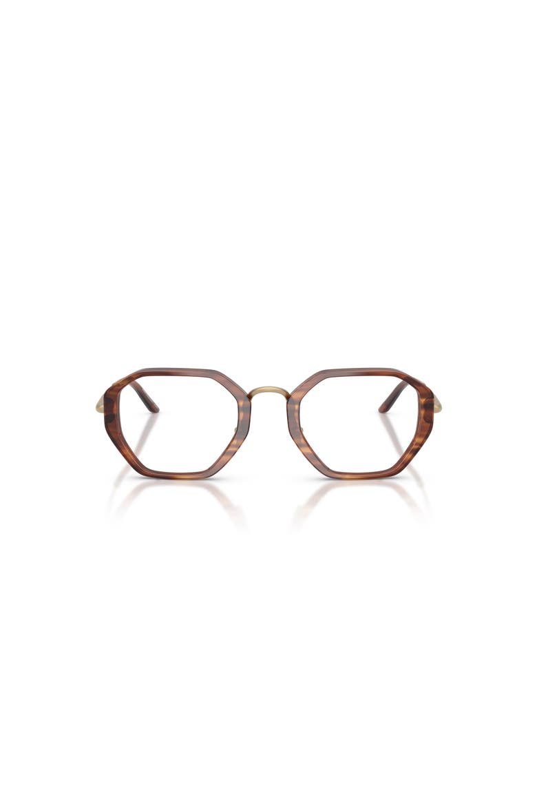 48mm Irregular optical glasses, Alternate, color, Tortoise