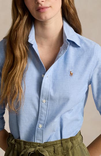 Slim Fit Stretch Oxford Shirt