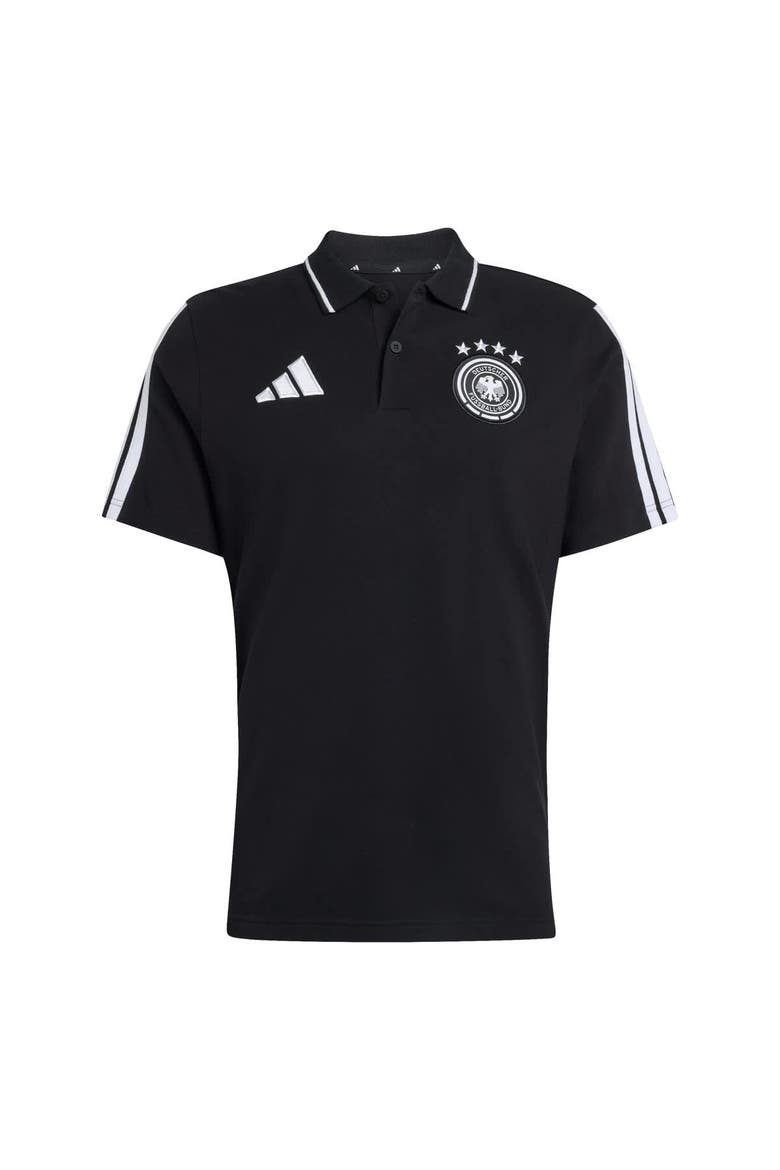 Men's adidas  Black Germany National Team FIFA x World Cup Alphaskin Polo, Alternate, color, Black