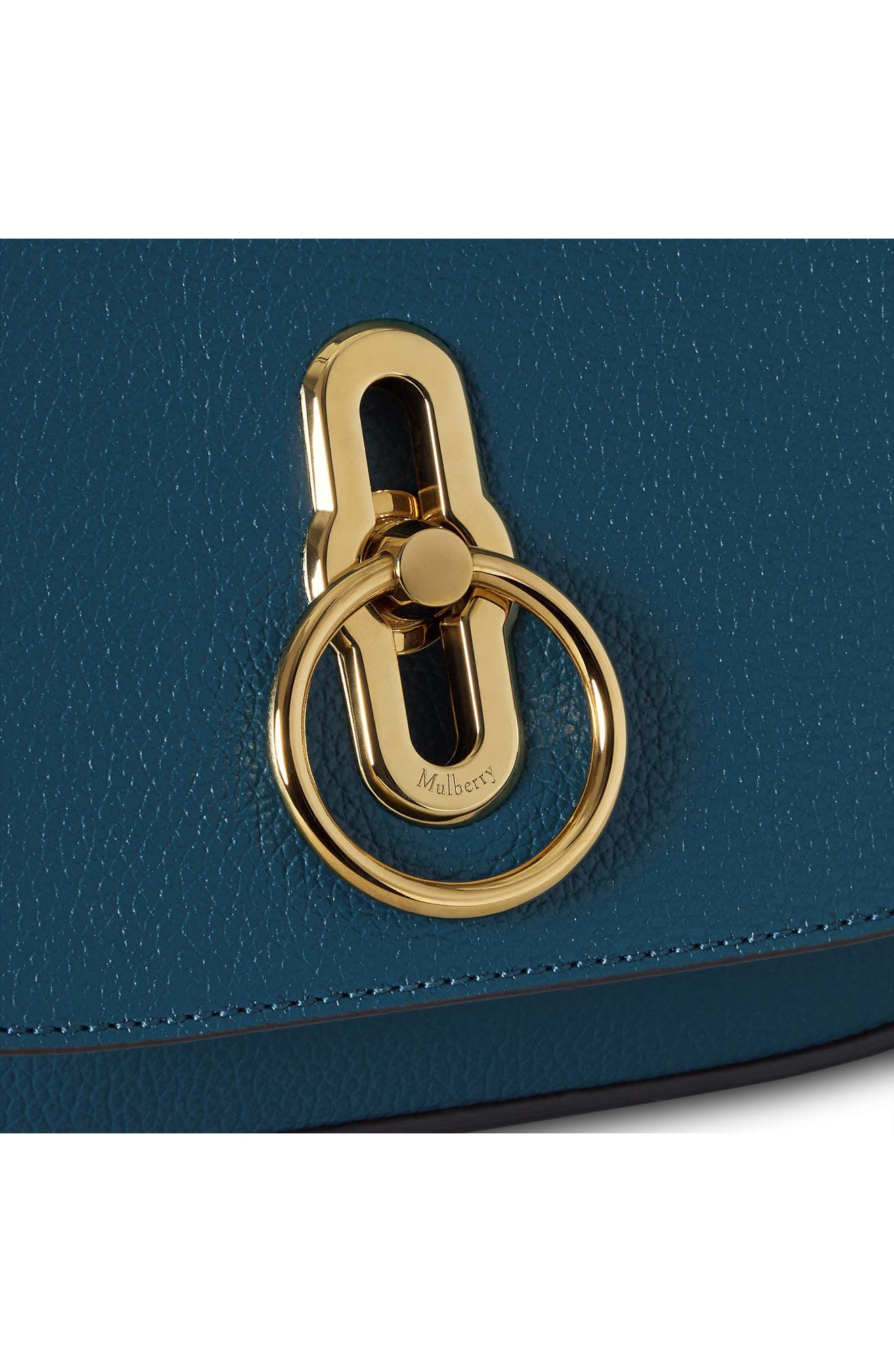 Small Amberley Leather Satchel, Alternate, color, OUT OF THE BLUE