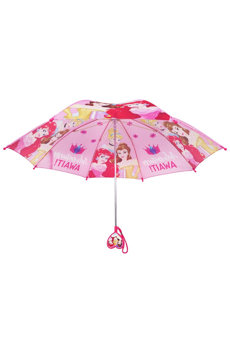 Disney Princess "Adventures Await" Kids Umbrella, Alternate, color, Pink