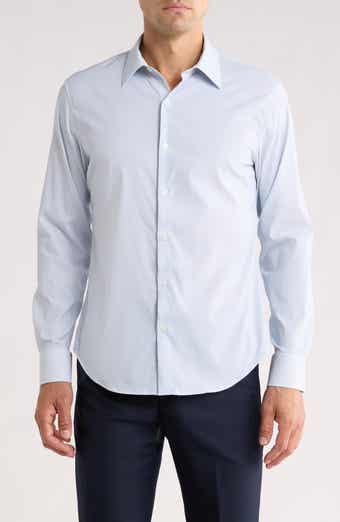 Bonobos Long Sleeve Slim Fit Button Front Performance Shirt
