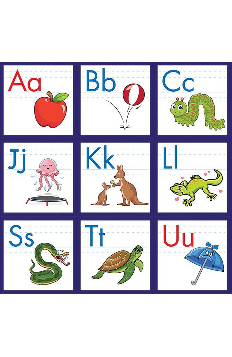 Junior Learning Rainbow Phonics Alphabet Poster, Alternate, color, Multicolored