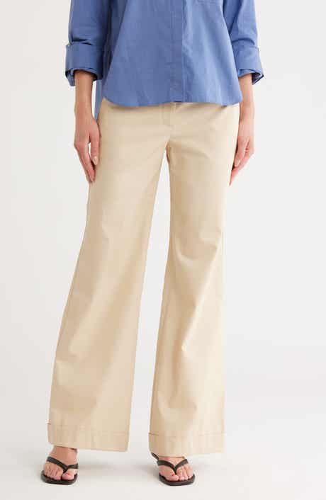 TWP Howard Cuffed Wide Leg Pants
