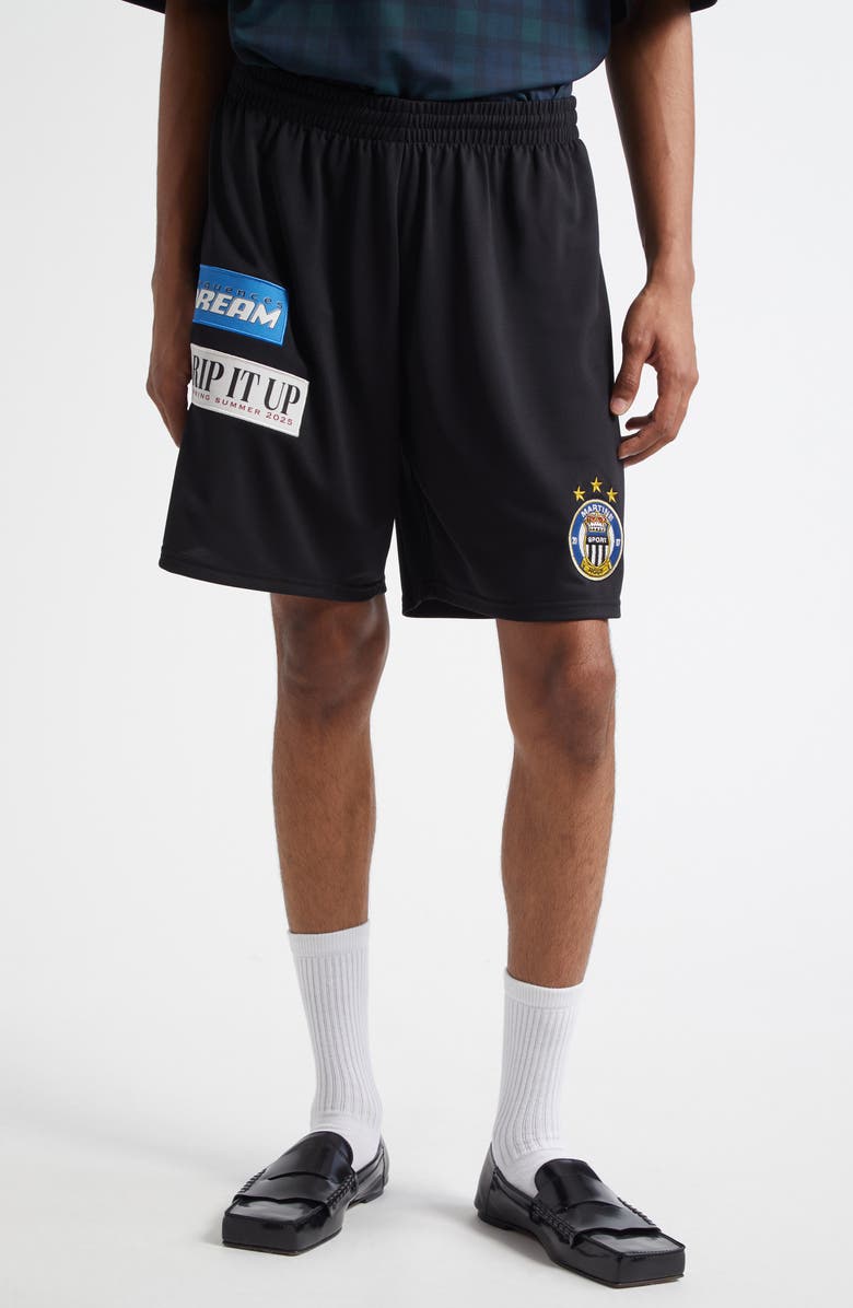 Martine Rose Football Shorts, Main, color, 
