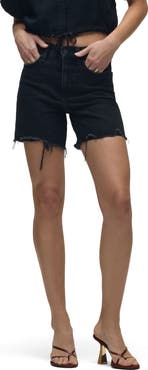 Hudson Jeans Devon High Waist Cutoff Denim Shorts