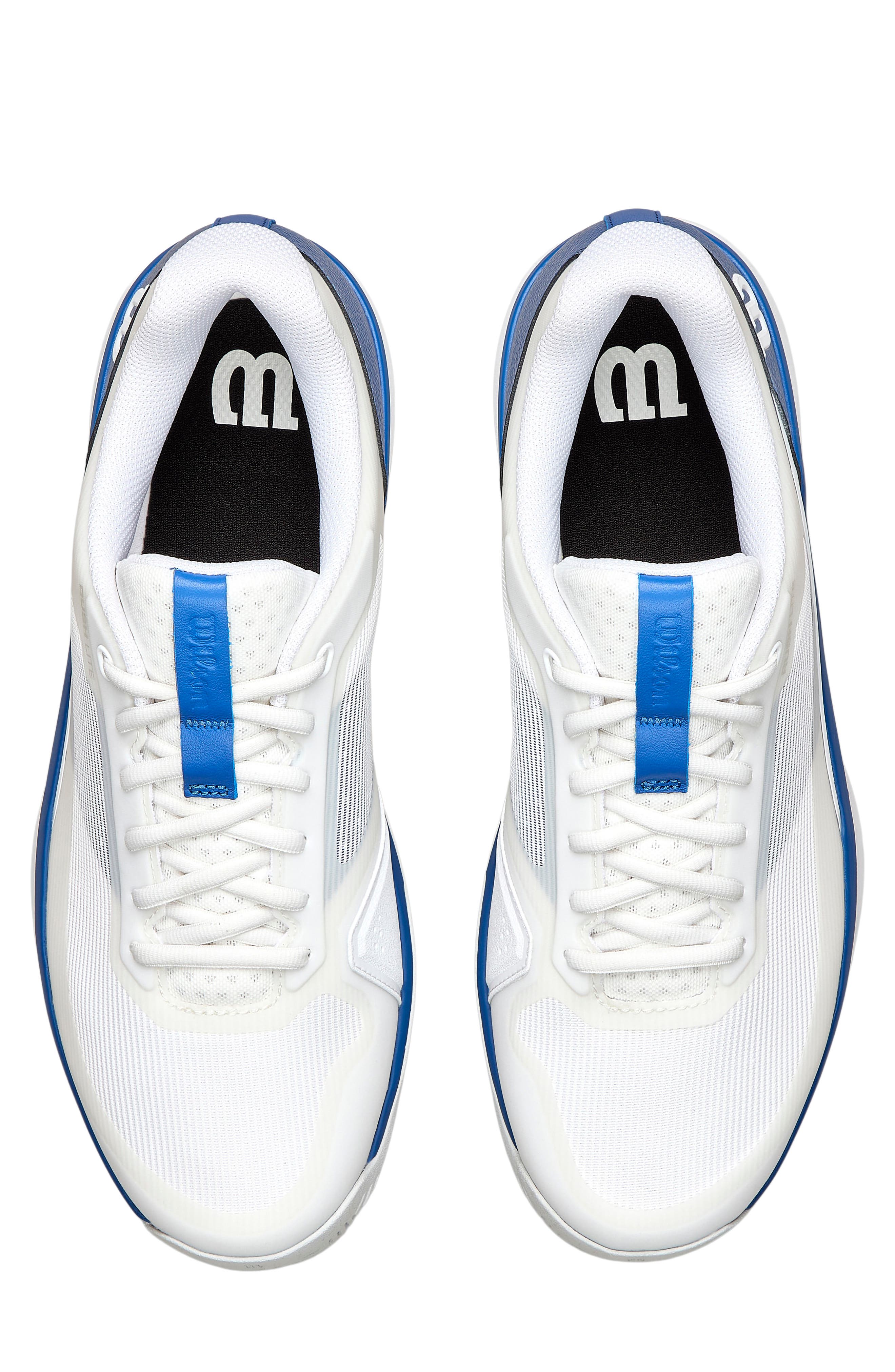 Rush Lite 5 Tennis Shoe, Alternate, color, WHITE/DEJA VU BLUE/YELLOW