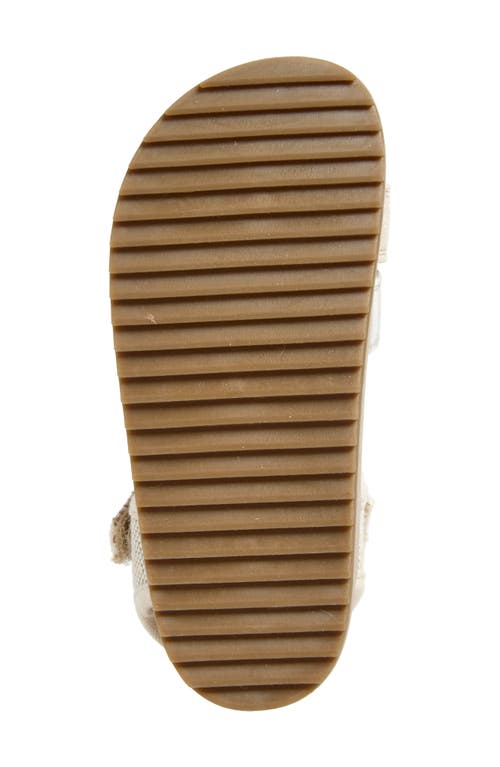 Next Kids' Natural Stripe Sandal