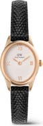 Daniel Wellington Ophelia Mini Leather Strap Watch, 22mm x 25.5mm