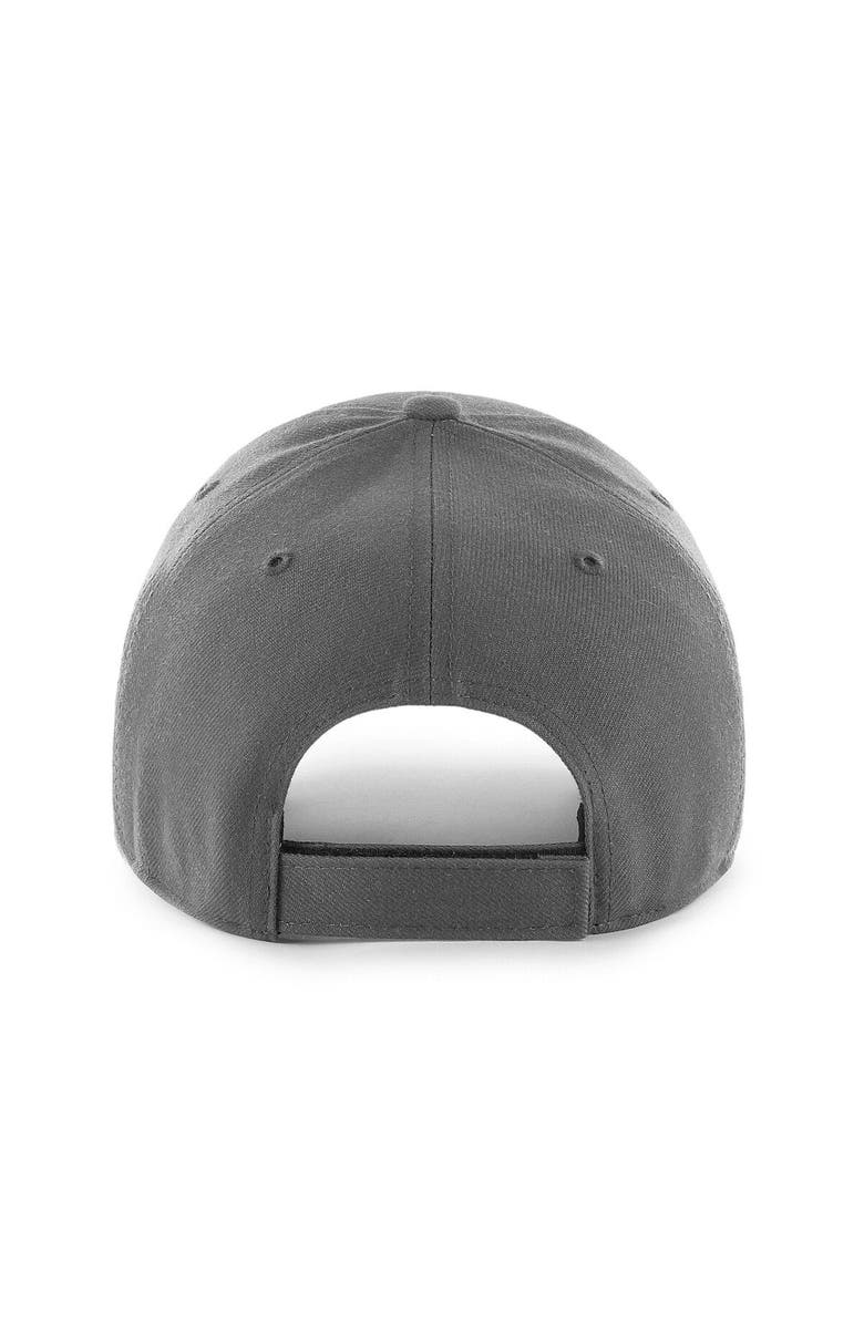 '47 Men's '47 Charcoal Los Angeles Rams 2021 NFC Champions MVP Adjustable Hat, Alternate, color, 