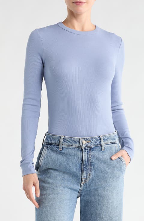 Everyday Stretch Pima Cotton Ribbed T-Shirt