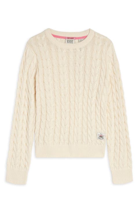 Kids' Cable Stitch Sweater