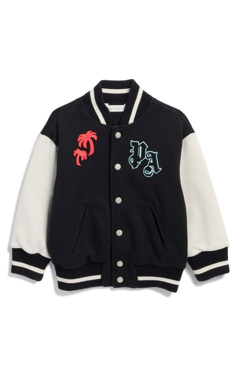 Kids' Patch Logo Bomber Jacket