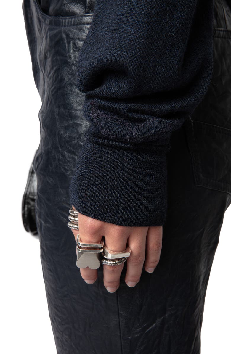 Zadig & Voltaire Emmy Merino Wool Sweater, Alternate, color, 