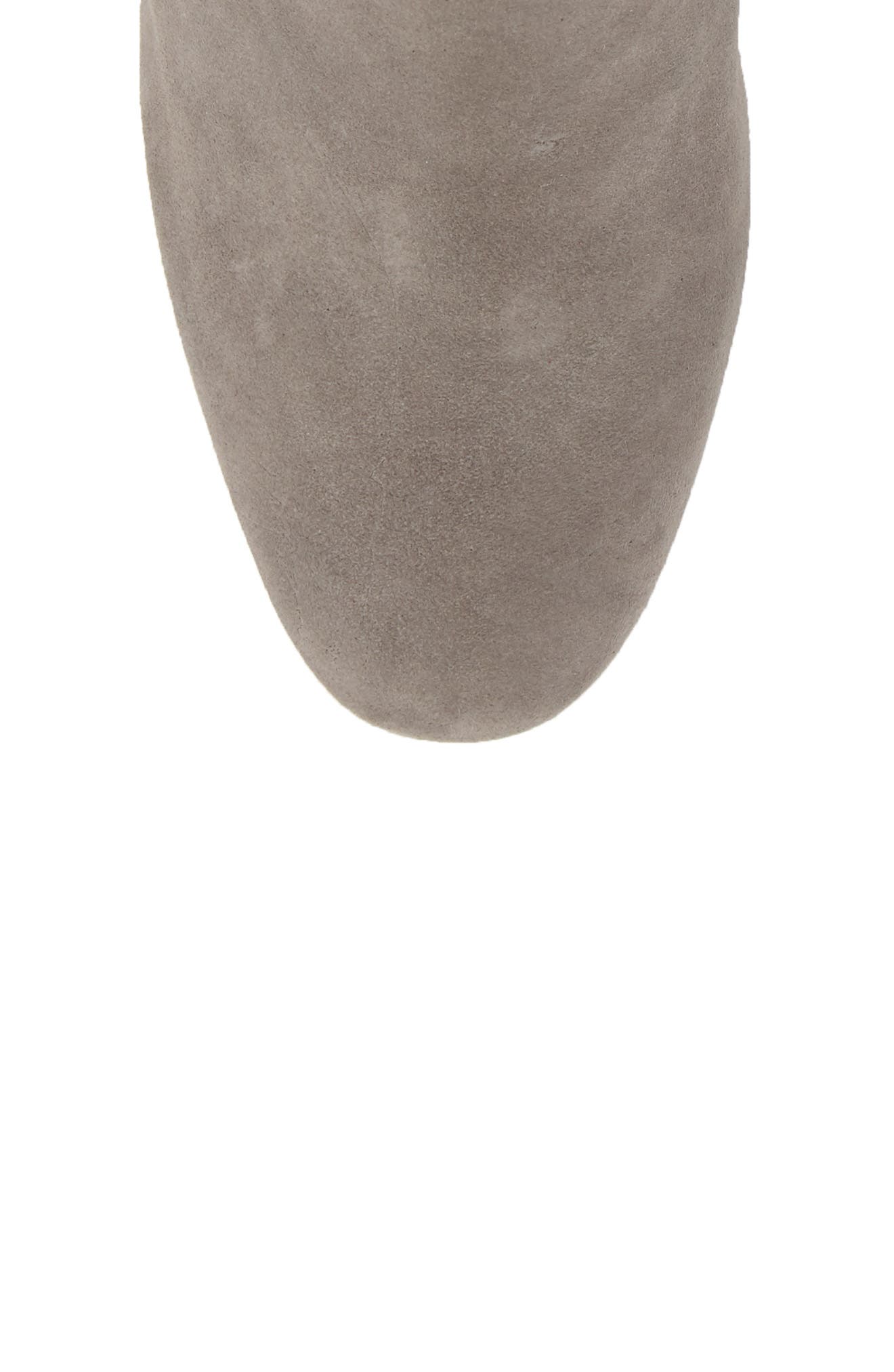 Preete Bootie, Alternate, color, IRON SUEDE