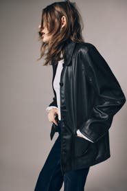 H&M Coated car coat