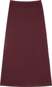Monte Carlo Elastic Waist Side Tag Pull-On Skirt