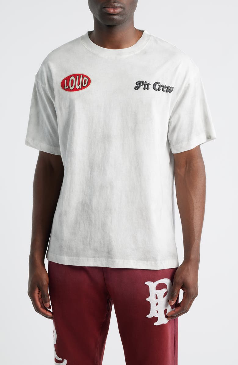 Rolling Loud Pit Crew Graphic T-Shirt, Main, color, Washed White