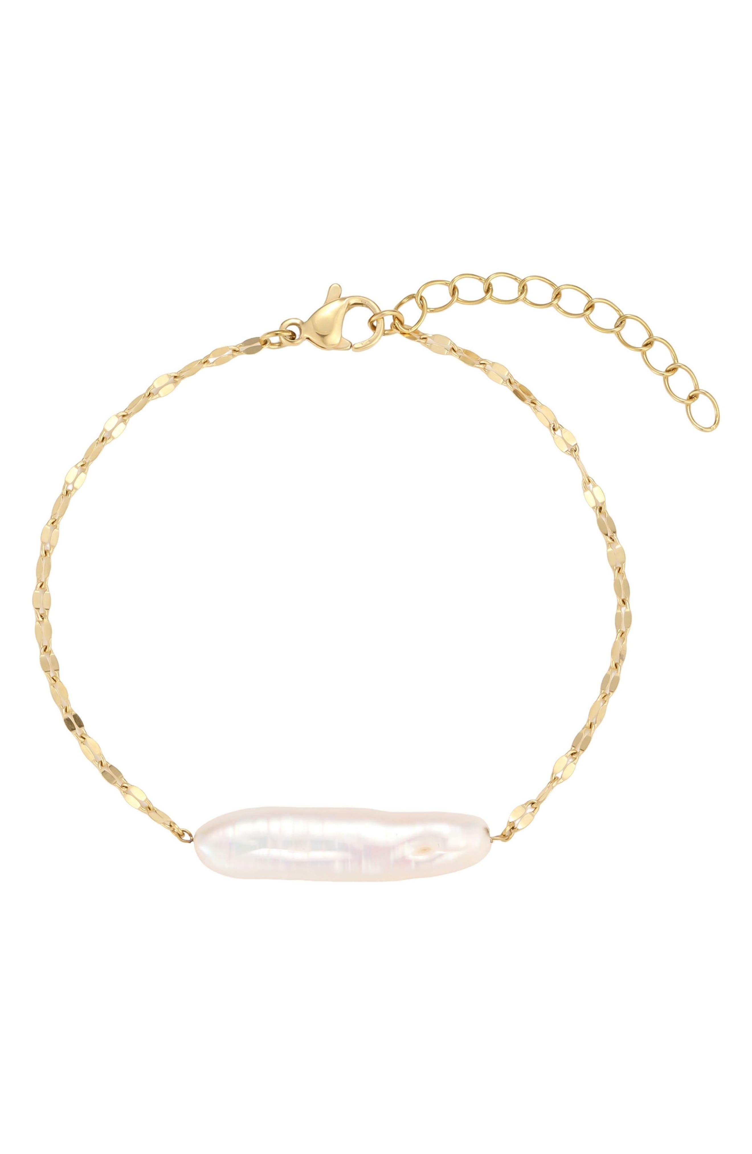 Pearl Chain Bracelet