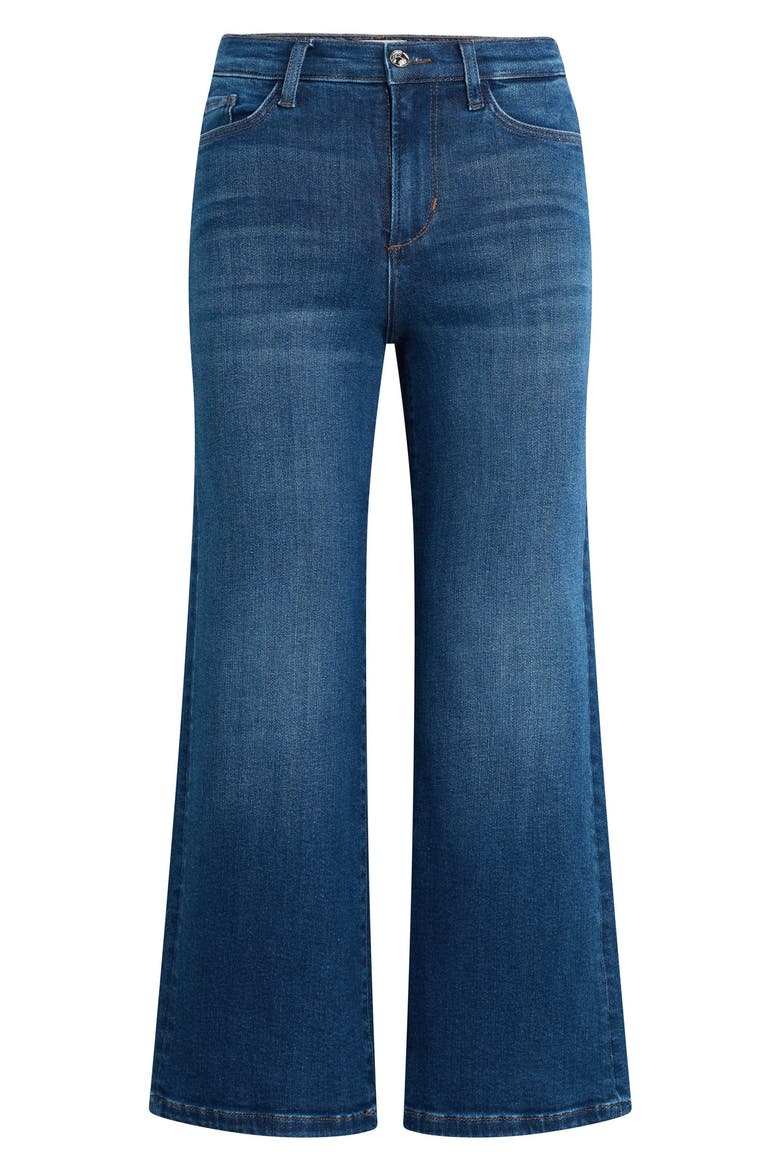 The Ruby High Waist Wide Leg Jeans, Alternate, color, SANTA FE