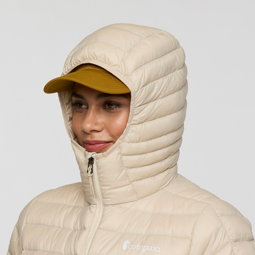 Cotopaxi Fuego Down Hooded Jacket In Neutral