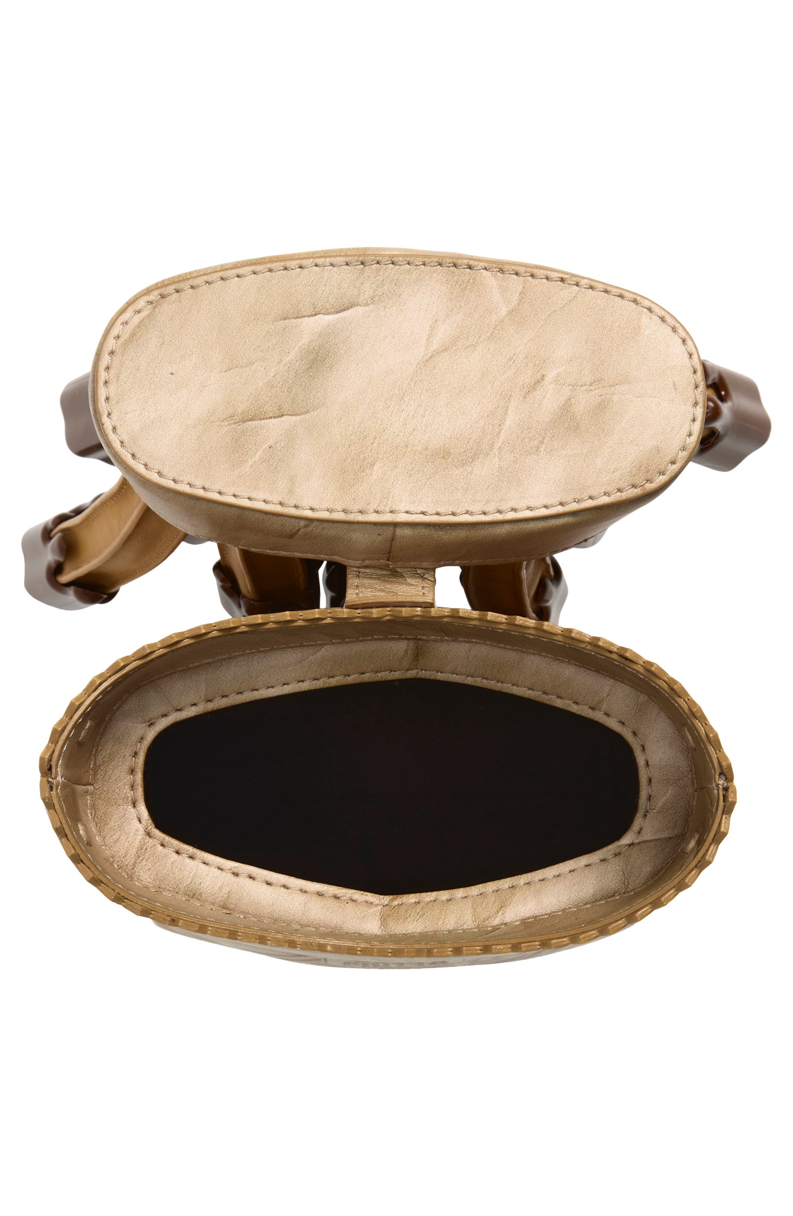 Churros Faux Leather Clutch, Alternate, color, CHURRO