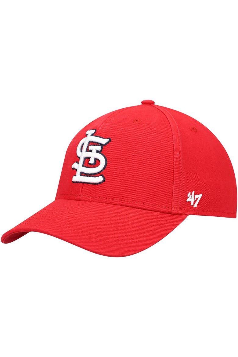 Men's '47 Red St. Louis Cardinals Legend MVP Adjustable Hat, Main, color, Red