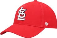 '47 Men's '47 Red St. Louis Cardinals Legend MVP Adjustable Hat