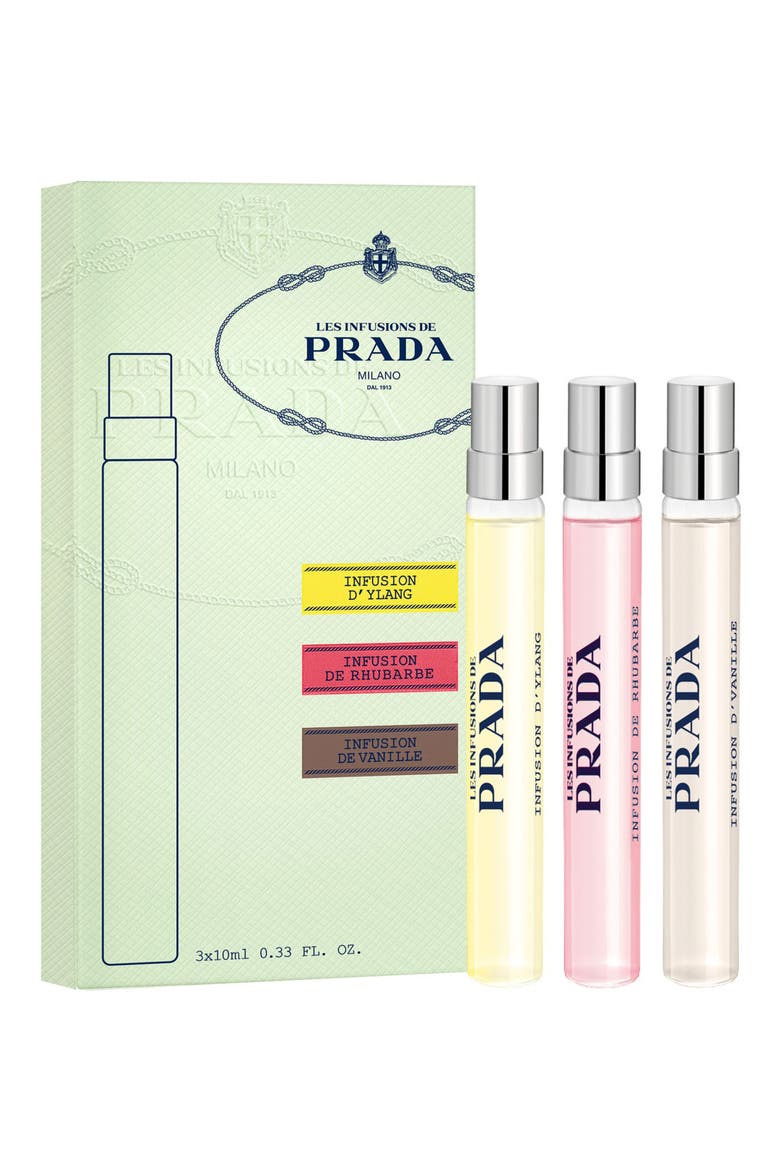 Les Infusions Eau de Parfum Perfume Sampler Set, Main, color, NO COLOR