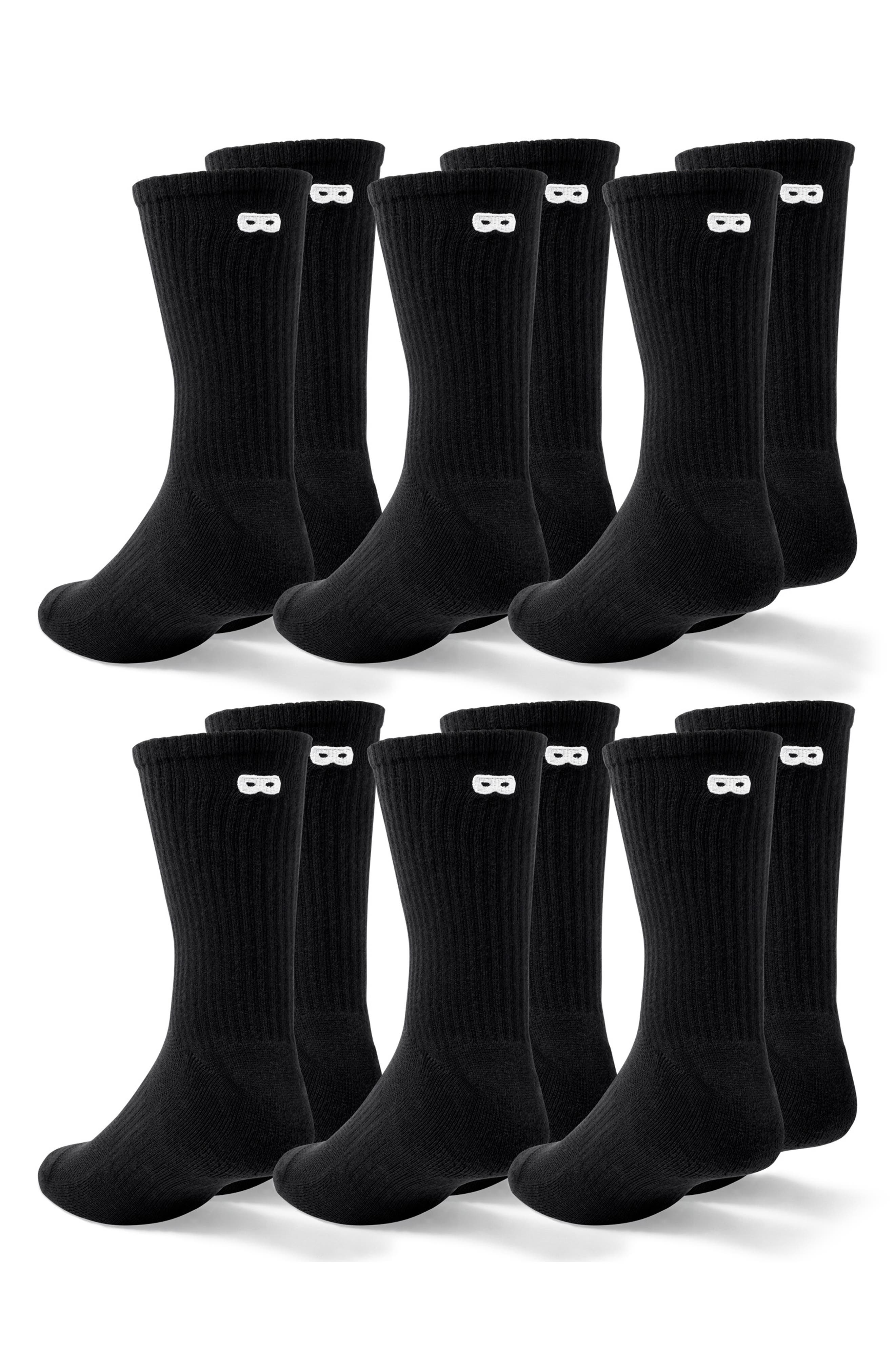 Pair of Thieves 6-Pack Sporty Cushion Crew Cut Socks