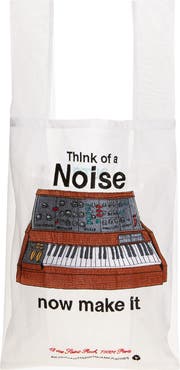 Undercover Embroidered Noise North/South Tote