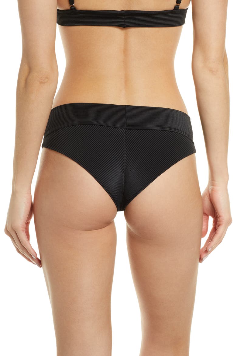Frankies Gavin Bikini Bottoms, Alternate, color, BLACK