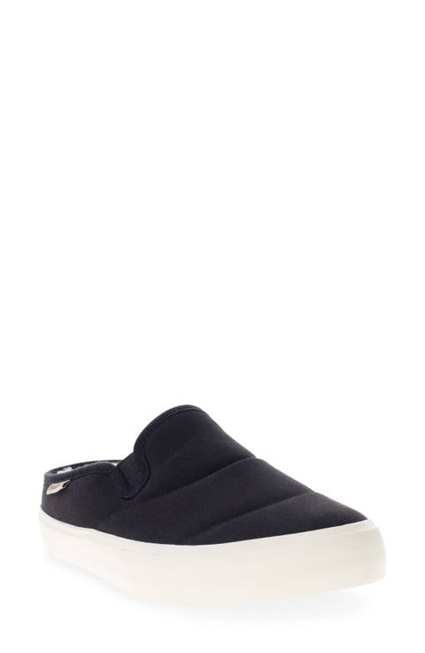 Everyday Quilted Faux Fur Lined Mule
