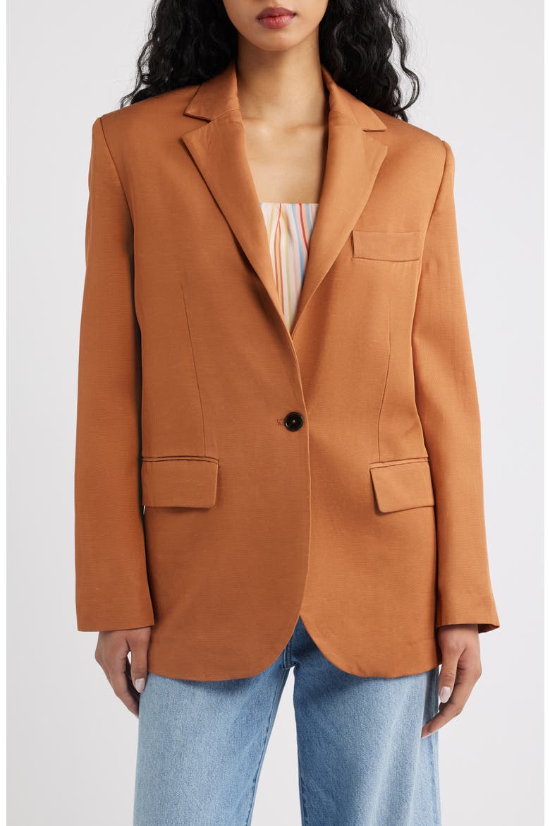 Americana Jacket, Alternate, color, RUSSET