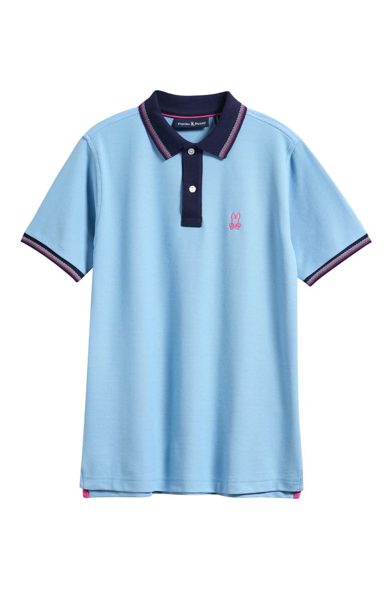 Kids' Carlos Piqué Polo, Main, color, GLACIER LAKE