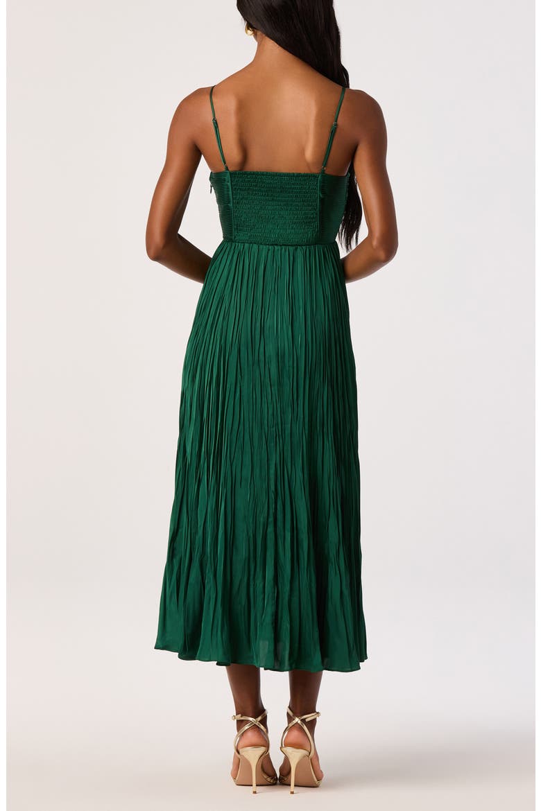 Maeve Midi Dress, Alternate, color, HUNTER GRN