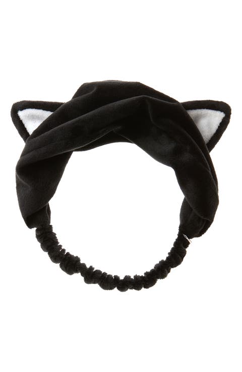 Black Cat Skin Care Headband