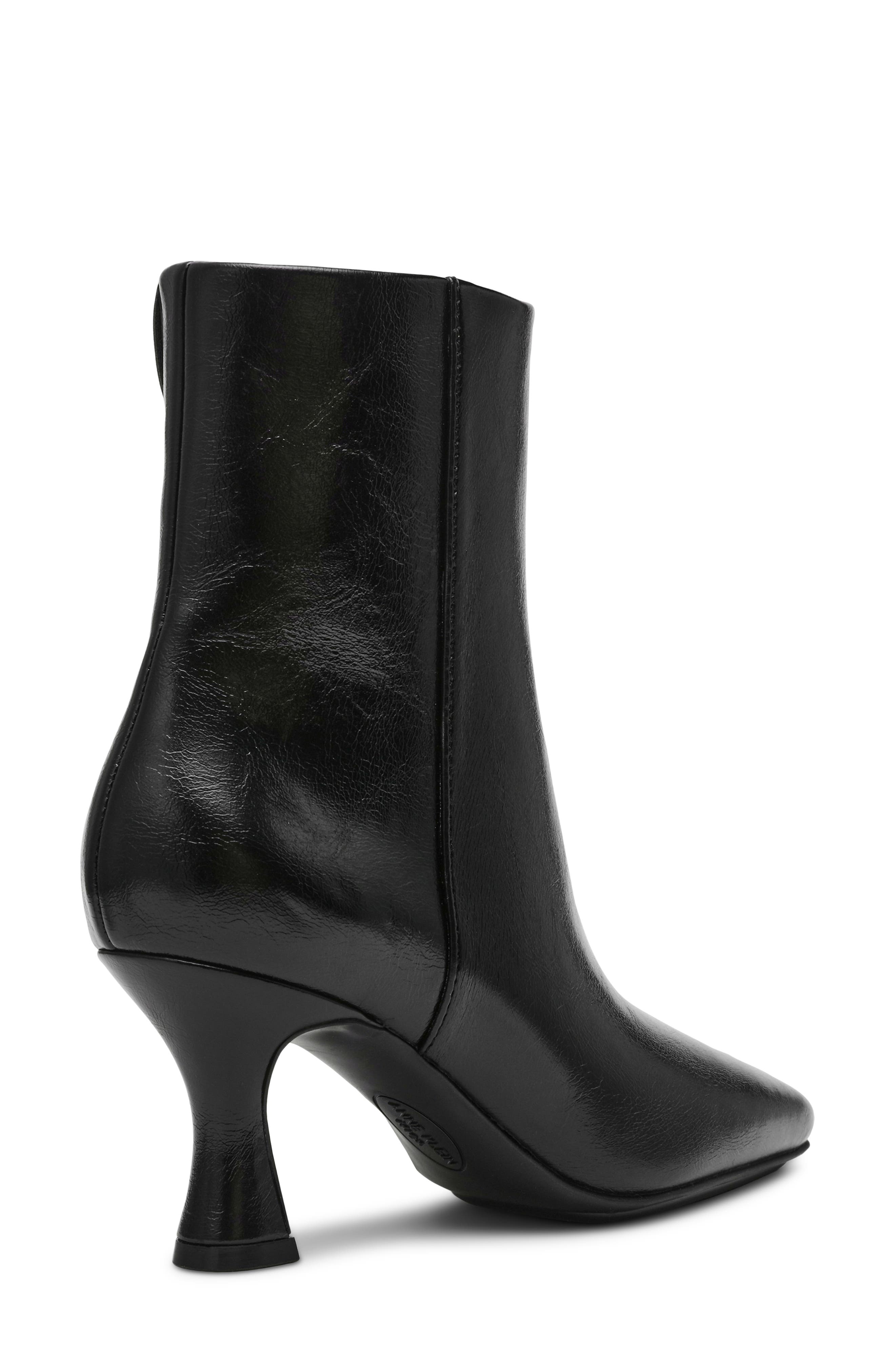 Anne Klein Pablo Bootie, Alternate, color, Black Smooth