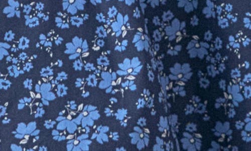 ENGLISH FACTORY ENGLISH FACTORY FLORAL PRINT SMOCKED SLEEVELESS MAXI DRESS