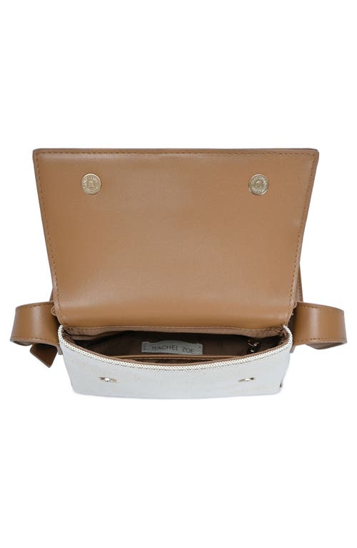 Rachel Zoe Canvas Messenger Bag In Tan