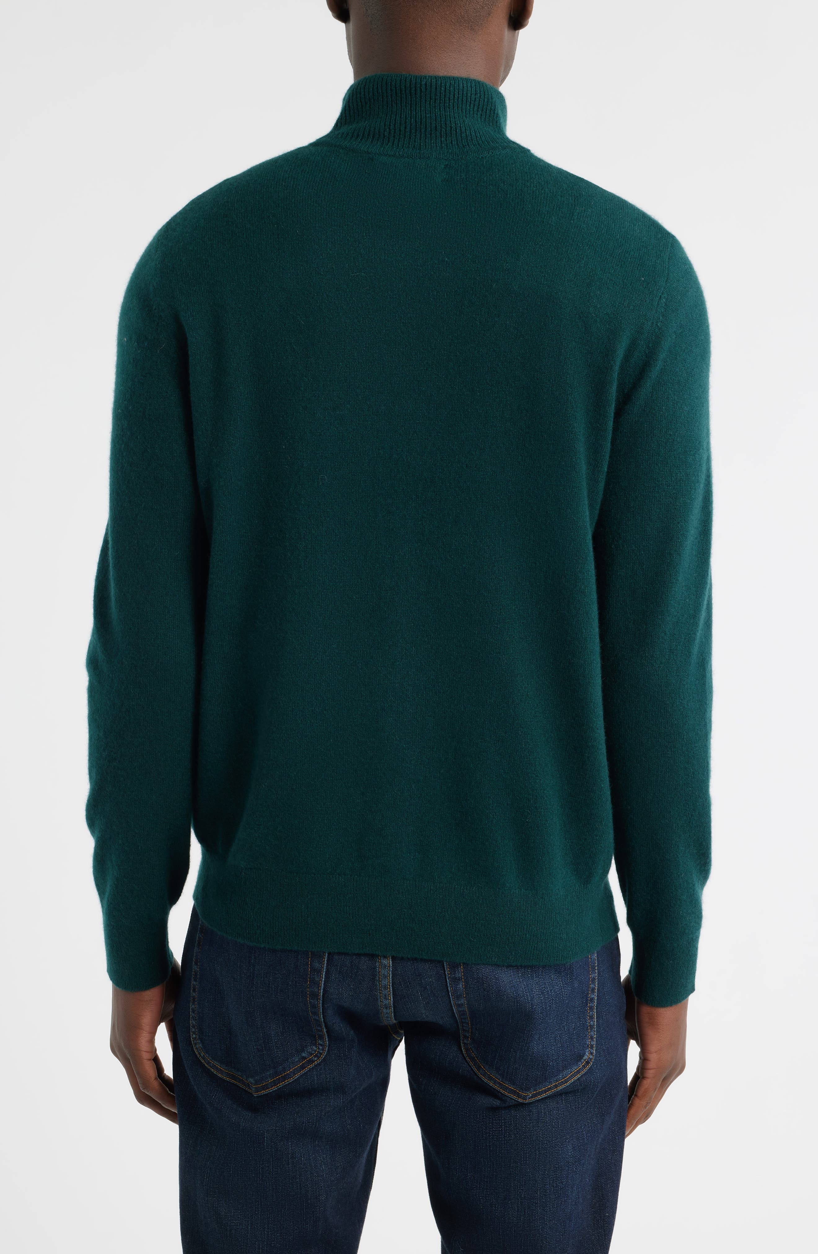 Quarter Zip Cashmere Sweater - image 4