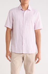 Robert Barakett Maderio Short Sleeve Woven Shirt