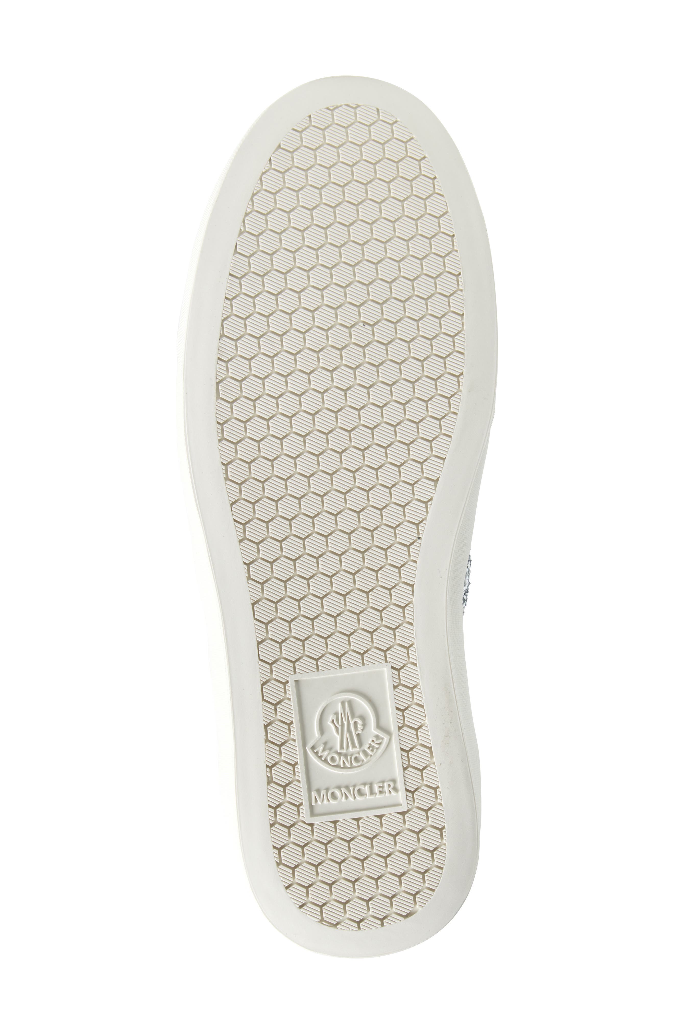 Moncler Monaco 2 Low Top Sneaker, Alternate, color, White/ Silver